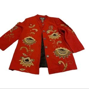 Indigo Moon jacket red color size S like new